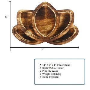 Hawkerrz Lotus Flower Crystal Holder for Stones Display